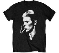 MUXIAOQI Mens T Shirt Smoke Side Profile Fit Casual Graphic Short Sleeve Tops Black XL