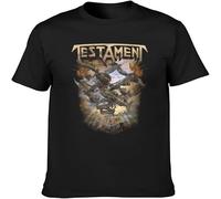 MUXIAOQI Testament The Formation of Damnation T Shirt Graphic Unisex Tee Black XXL