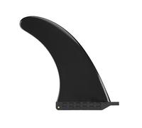 Muxsam, pinna per tavola da surf in nylon e plastica, nera, per tutte le tavole, 16,5 cm, 9inch