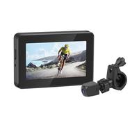 MUXZSIZ Comoda telecamera posteriore per bici per una completa di tutto ciò | sta dietro Regolabile Durevole Facile da installare Pratico