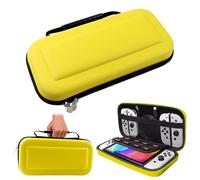 MUYAPAY Custodia Compatibile con Nintendo Switch/ Switch OLED,Custodia per console Nintendo Switch,con accessori e vano portaoggetti per giochi,per la console Nintendo Switch e i suoi accessori
