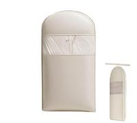 MUYAPAY Sacchetto Sottovuoto da Appendere Space Saving Hanging Garment Bag with Self Compression Zipper Sacchetti Sottovuoto Réutilisables Housse Vide per Coperte Vestiti Abiti Cappotti (Media)