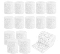 Muyohix 15 Rotoli di Bende per Gesso, Bende per la Pancia del Bambino, 5 x 270 cm Bende per Lavori Artigianali ad Asciugatura Rapida, Regalo per Donne in Gravidanza