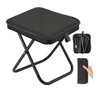 Muyohix Sgabello Pieghevole da Campeggio, Portatile Leggero Sedia Pieghevole Resistente 120kg, Sgabello da Pesca Pieghevole, Sgabello Pieghevole Portatile Per Campeggio, Pesca, Escursioni e Viaggi