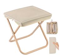 Muyohix Sgabello Pieghevole da Campeggio, Portatile Leggero Sedia Pieghevole Resistente 120kg, Sgabello da Pesca Pieghevole, Sgabello Pieghevole Portatile Per Campeggio, Pesca, Escursioni e Viaggi