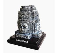 Muyu Magnete 3D a baione tempio Angkor Wat Cambogia, souvenir da viaggio per casa, ufficio, tavolo, decorazione per scrivania