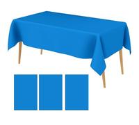 muyurra Tovaglia Usa E Getta,Tovaglie Plastica Rettangolare,Tovaglia Plastica Rettangolare,4 Pezzi 137 X 274 Cm Blu Navy,Tovaglie,Tovaglia Compleanno Bambina,Tovaglia Di Plastica,Tovaglie Usa E Getta