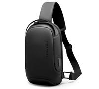Muzee MARK RYDEN Zaino Monospalla,Borsa a Tracolla con Tracolla Grande Impermeabile con Zainetto Casual Leggero USB Per Ipad da 9,7 Pollici Per Uomo, Donna