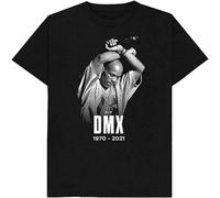 MUZHILIN Men's DINGJI Mpoei Tribute Ruff Ryders Earl Simmons Rap Hip Hop The Lox Classic Breathable T Shirt Casual Round Neck Easy Tee Comfortable Tees Black L