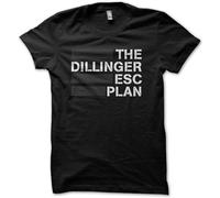 MUZHILIN The Dillinger Escape Plan Men's T-Shirt Casual Round Black M
