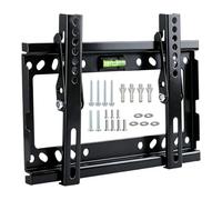 MUZHUPGUZ Supporto da Parete per TV da 17-43 Pollici, Piatto e Curvo LED/LCD/OLED, VESA 200 x 200 mm, Fino a 35 Kg, Montaggio a Parete per TV