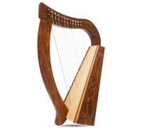 Muzikkon Arpa Celtica Irlandese O'Carolan A 12 Corde, Arpa Mini Per Principianti