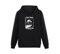 MUZIKTINGER Men Long Sleeve Printed Hoodies Black Death European Tour Plague Rat Medieval History Hoody Sweatershirt Black XXL