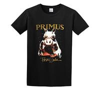MUZIKTINGER Primus Pork Soda T-shirt con stampa grafica da uomo, colore nero, Nero , XL