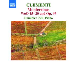 Muzio Clementi Clementi: Monferrinas WoO 15-20 and Op. 49 (CD) Album