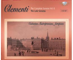 Muzio Clementi Clementi: The Complete Sonatas: The Late Sonatas - Volume 6 (CD)