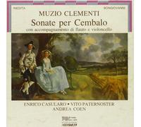 MUZIO CLEMENTI Sonate Per Cembalo Con Accompagnamento Di Flauto (CD)