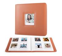 MUZIRI KINOKOO Album fotografico con 288 tasche per fotocamera istantanea Polaroid GO, album di grande capacità in pelle PU per pellicola Polaroid GO, 6,6 x 5,3 cm, collezione di film, album