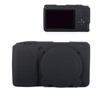 MUZIRI KINOKOO Custodia in silicone compatibile con fotocamera compatta Ricoh GR IV - Custodia protettiva in gomma morbida GR IV/GR4 con copriobiettivo rimovibile, leggera, antiscivolo e antigraffio