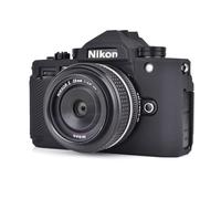 MUZIRI KINOKOO Custodia per fotocamera Nikon ZF, custodia protettiva in silicone morbido per fotocamera digitale Nikon ZF/ZF, antigraffio e sottile, colore nero