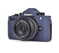 MUZIRI KINOKOO ZF Custodia Protettiva in Silicone Morbido per Fotocamera Digitale Nikon ZF - Antigraffio Slim Fit - Blu