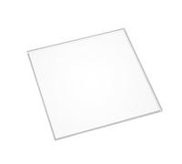 MUZIT Foglio di plastica acrilica, foglio cristallina Fogli acrilici 100x100mm Confezione da 5 3-10mm(3.0Mm)