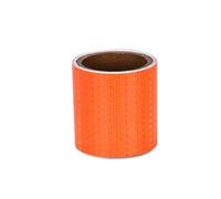 MUZIT Nastro riflettente, nastro riflettente 10 cm x 3 m multicolore(Orange)