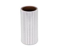 MUZIT Nastro riflettente, nastro riflettente di avvertimento 20 cm x 3 m multicolore(White)