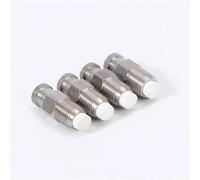 MUZIT Testine for ugelli nebulizzatori, testine di Ricambio in Acciaio Inossidabile con Filtro, 50 Pezzi di nebulizzatore ad Alta Pressione for Prato, Patio e Giardinaggio.(0.8mm)