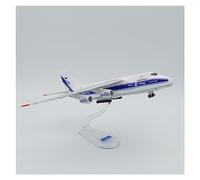 MUZIZY copiare il modello dell'aeroplano Scala 1/400 per Antonov Ucraina Un modello di aereo 124 Condor Strategic Transport ABS Plane Model Squisita collezione regalo