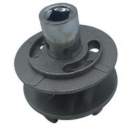 Muzrunq Accessori per ombrellone da Giardino, Anello per Bobina e Morsetto per Barra corrimano, Parti di Ricambio per ombrellone da Giardino, Spiaggia ed Esterni, 1 Set