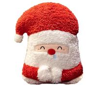 Muzrunq Babbo Natale Peluche da 18 Pollici di Cotone Peluche Cuscini di Natale Cuscinetti con espressioni Carine morbide comode coccolose Regali di di