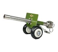 Muzrunq Cannone petardi, Mini Cannone in Metallo Che spara, Petardi Che sparano continuamente per Giochi all'aperto, Regalo da Collezione, Mini, spara