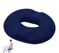 Muzrunq Cuscino a Ciambella per Il Dolore al coccige, Cuscini ergonomici per sedie in Rete, Cuscino a Ciambella in Memory Foam Traspirante per casa e Ufficio