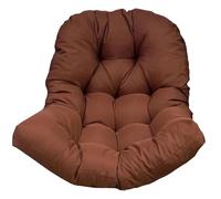 Muzrunq Cuscino per Sedia a Dondolo, 47x31, 5 Pollici, Cuscino per Sedia sospesa in Poliestere Imbottito in Cotone, Comodo e Rilassante per casa, Giardino, Cortile, Patio, caffè.