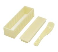 Muzrunq Kit rullo di sushi 3 pezzi non stick grade alimento sicuro kit per sushi fai -da -te per alimenti