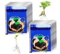 Muzrunq Polvere radicale per talee di Piante Ormone radicale solubile per talee 10 Pezzi 10 g di Polvere di Acido naftaleneacetico per trapianti e Gestione degli Alberi Vita ALL'APERTO.