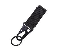 Muzrunq Tattico tattico Cinghia del portachia Cinghia Cinghia Nylon Nere Clip Clip Clip Clip Clip tattico