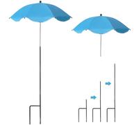 Muzrunq tonalità vegetali per Piante da Esterno Protezione Solare Impermeabile per Piccolo Ombrello da Patio per casa per Passeggino da casa