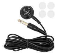 MUZTOP Pickup per chitarra con controllo del volume, pickup piezoelettrico, microfono a contatto, trasduttore, per chitarra acustica, violino, mandolino, ukulele, banjo, violoncello, Kalimba, arpa e