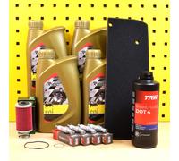 Mv Agusta Brutale 1090 Kit di Servizio Filtro Olio Aria Candele Eni 10w60 R RR