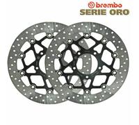 MV AUGUSTA 1000 F4 LH 44 2018 COPPIA DISCHI FRENO ANTERIORE BREMBO SERIE ORO