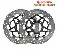 MV AUGUSTA 1000 F4 LH 44 2019 COPPIA DISCHI FRENO ANTERIORE BREMBO SERIE ORO