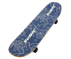 MV Sports Sonic The Hedgehog Deluxe Skateboard Per Bambini Iniziali NUOVO