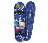 MV Sports Sonic The Hedgehog Deluxe Skateboard Per Bambini Iniziali NUOVO