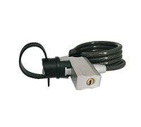 Mv-Tek Lucchetto a spirale da ciclo Nettuno 150 cm Nero