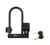 Lucchetto ad Arco MVTEK in Acciaio Nero 138x207mm - Sicurezza per Biciclette e Scooter