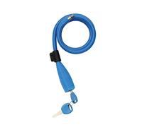 MV-Tek Luchetto a spirale da Ciclo Neon Azzurro 1m