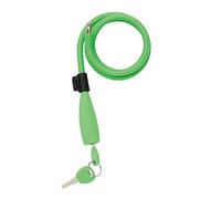 MV-Tek Luchetto a spirale da Ciclo Neon Verde 1m