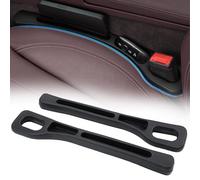 MVBILMSF 2 Pezzi riempitivo per sedili Auto per Nissan Qashqai II J11 dal 2014-2021, Organizzatori di riempimento Fessure Auto Tasca della Console del Sedile Anteriore,Black